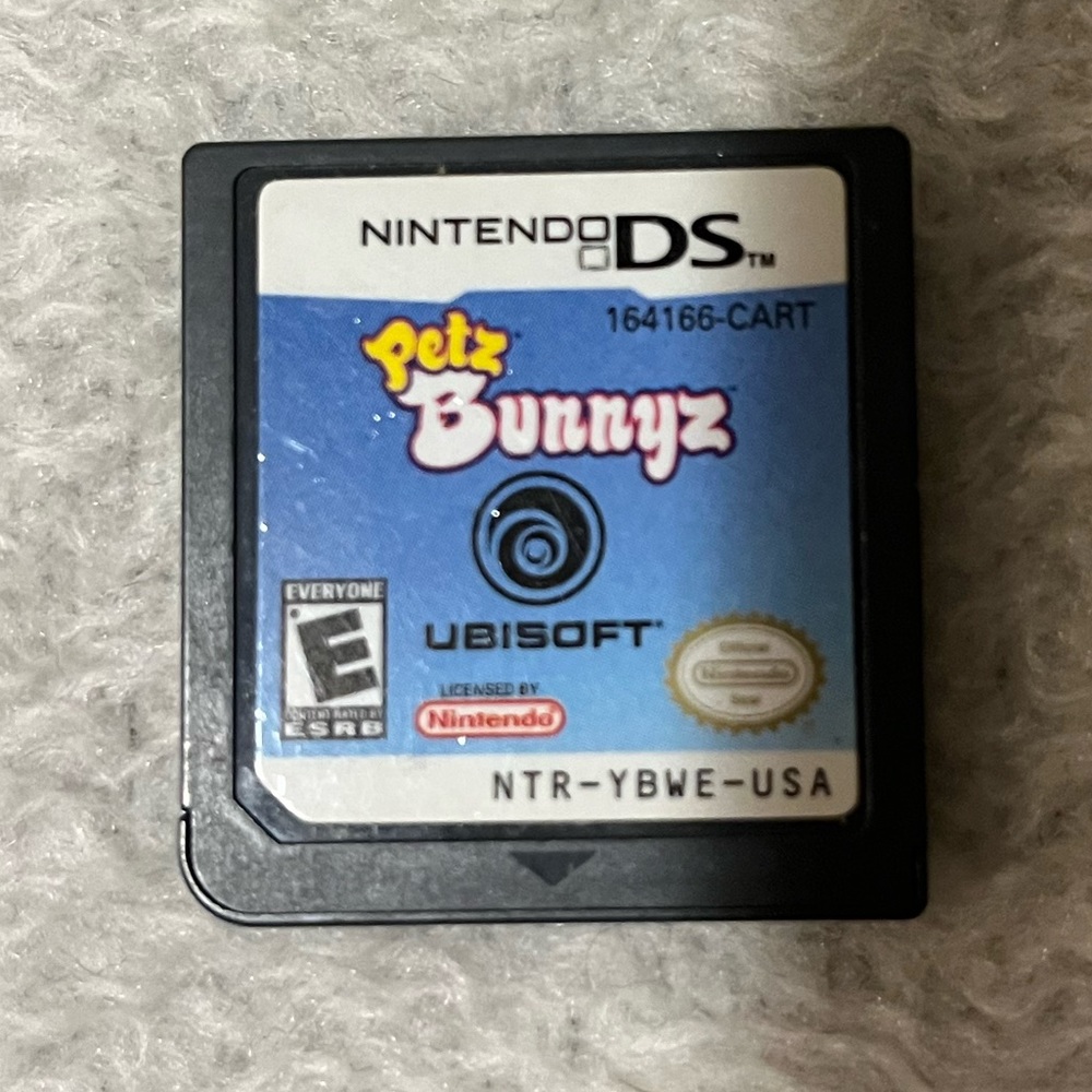 Petz Bunnyz Nintendo DS game